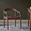 Kitchen & Dining|Dining Chairs & Benches^Nkuku Anbu Acacia Dining Chair - Washed Walnut