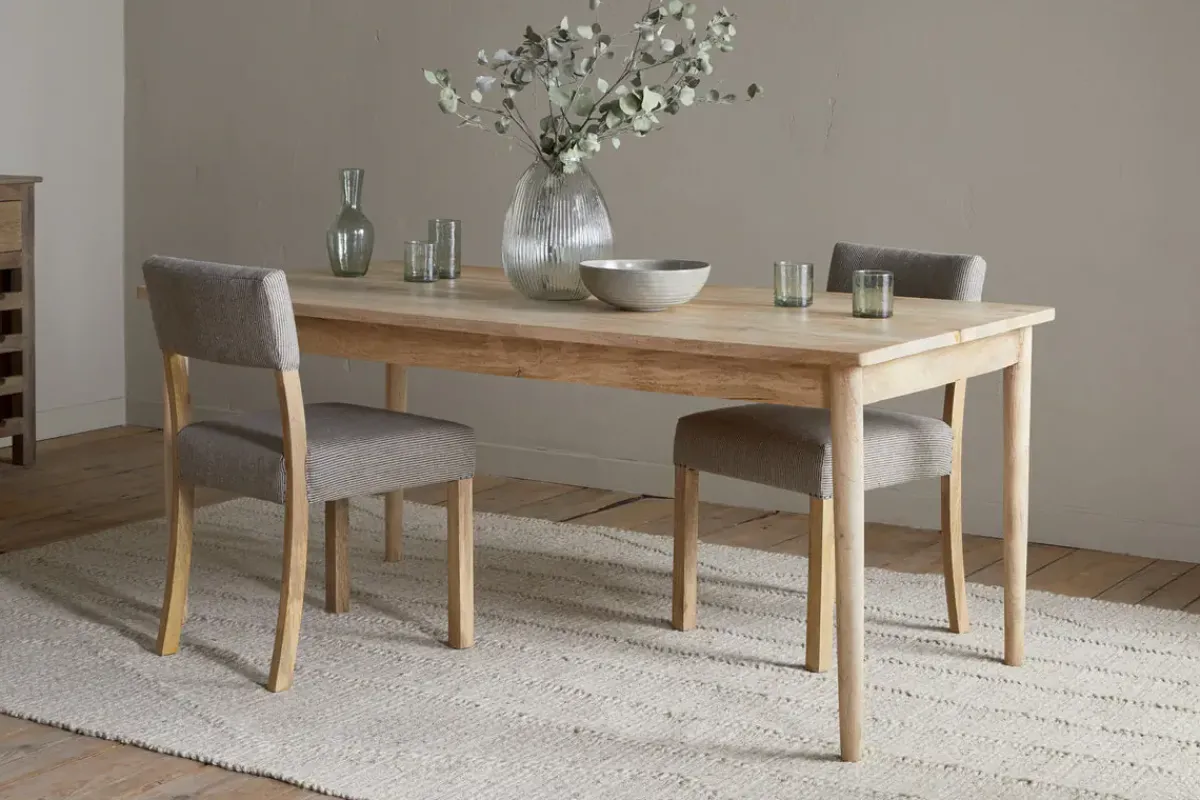 Kitchen & Dining|Dining Tables^Nkuku Anbu Mango Dining Table - Natural