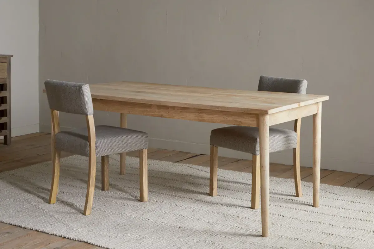Kitchen & Dining|Dining Tables^Nkuku Anbu Mango Dining Table - Natural