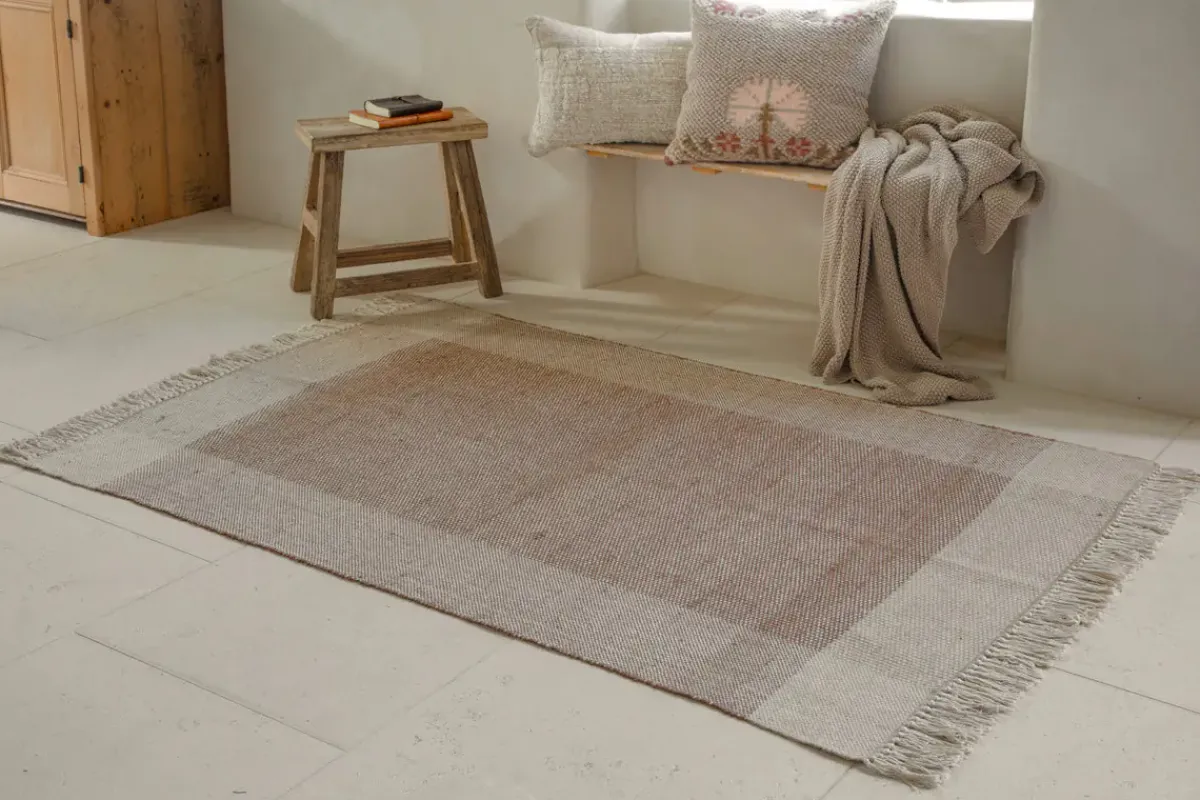 Rugs|Living^Nkuku Andro Jute & Cotton Rug - Natural
