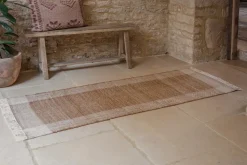 Runners^Nkuku Andro Jute & Cotton Runner - Natural