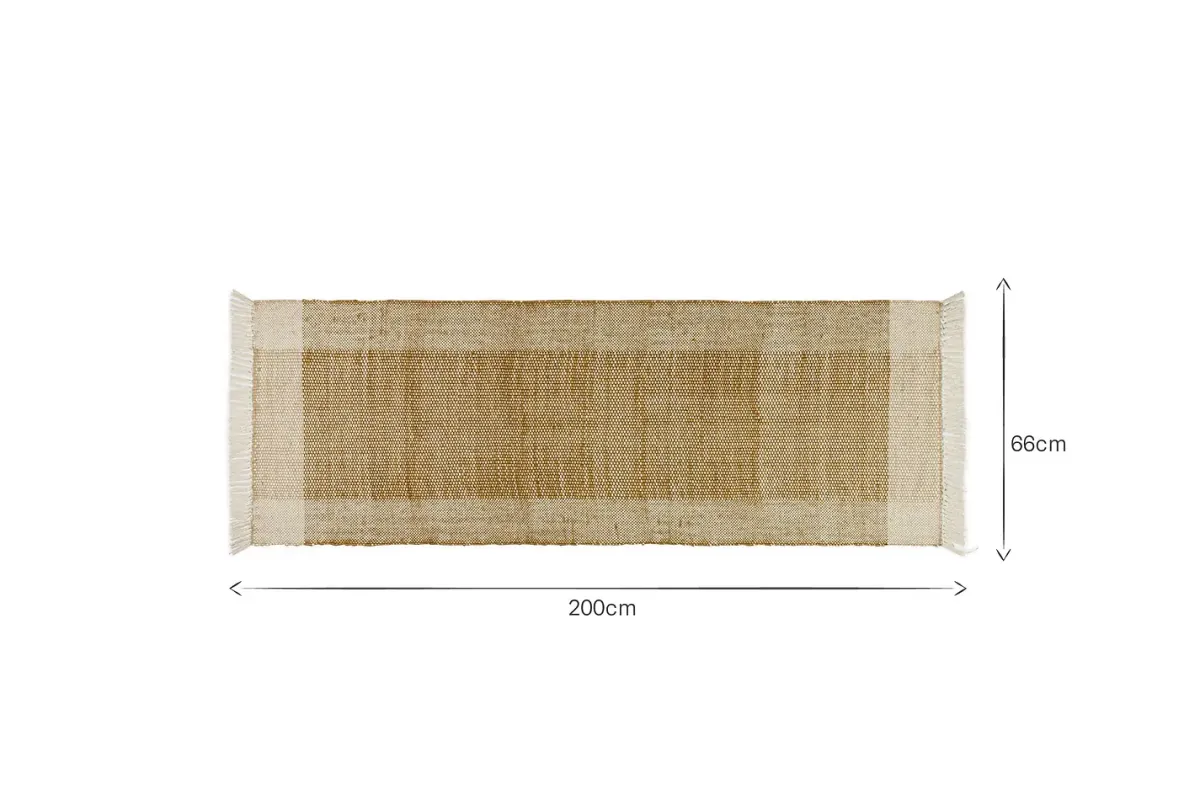 Runners^Nkuku Andro Jute & Cotton Runner - Natural