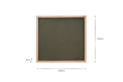 Bedroom^Nkuku Anesha Upholstered Linen Headboard - Olive Green