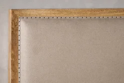 Bedroom^Nkuku Anesha Upholstered Linen Headboard - Natural