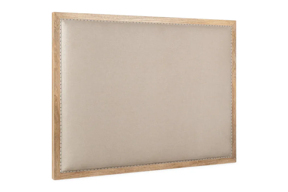Bedroom^Nkuku Anesha Upholstered Linen Headboard - Natural