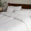Bedroom Textiles|Bedroom^Nkuku Anta Hemp & Cotton Duvet Cover -  Sage Green