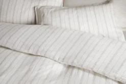 Bedroom Textiles|Bedroom^Nkuku Anta Hemp & Cotton Duvet Cover -  Sage Green
