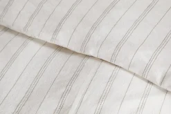 Bedroom Textiles|Bedroom^Nkuku Anta Hemp & Cotton Duvet Cover -  Sage Green