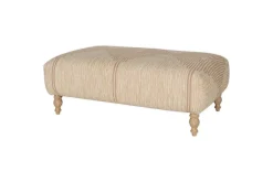 Footstools & Poufs^Nkuku Aranya Upholstered Ottoman - Natural