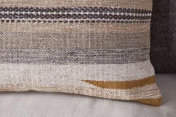 Bedroom Textiles|Cushions^Nkuku Aravali Wool Cushion Cover - Ochre
