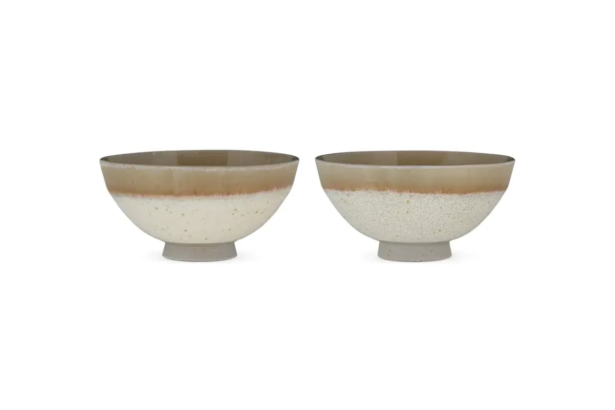 Bowls^Nkuku Arici Bowls - Sand (Set of 2)