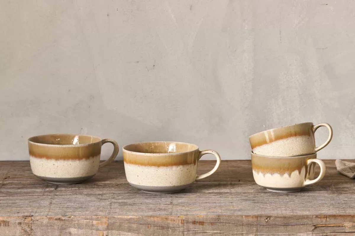 Mugs^Nkuku Arici Mugs - Sand - Large (Set of 2)