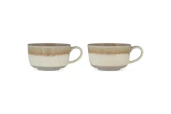 Mugs^Nkuku Arici Mugs - Sand - Large (Set of 2)