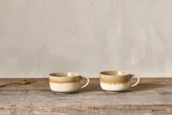 Mugs^Nkuku Arici Mugs - Sand - Small (Set of 2)