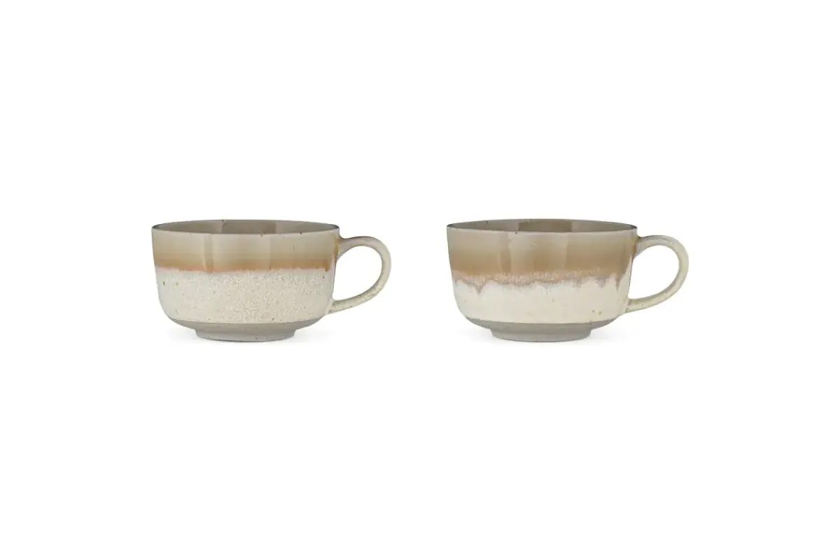 Mugs^Nkuku Arici Mugs - Sand - Small (Set of 2)
