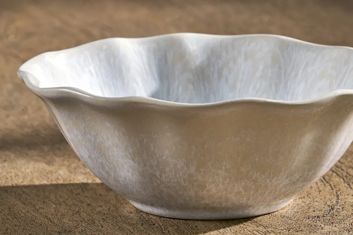 Bowls^Nkuku Aruvi Bowl - Cream