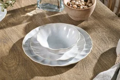 Plates^Nkuku Aruvi Dinner Plate - Cream