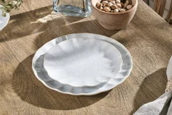 Plates^Nkuku Aruvi Side Plate - Cream