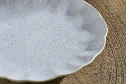Plates^Nkuku Aruvi Side Plate - Cream