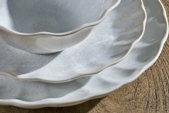 Plates^Nkuku Aruvi Side Plate - Cream