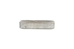 Bathroom Accessories^Nkuku Asana Marble Soap Dish - Grey