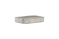Bathroom Accessories^Nkuku Asana Marble Soap Dish - Grey