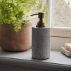 Bathroom Accessories^Nkuku Asana Marble Soap Pump - Grey