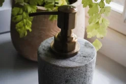 Bathroom Accessories^Nkuku Asana Marble Soap Pump - Grey