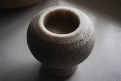 Candle Holders|Candles & Candleholders^Nkuku Asana Marble Tealight Holder - Grey