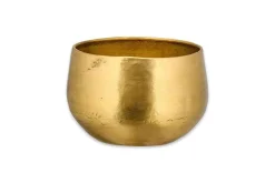 Indoor Planters^Nkuku Atsu Brass Planter