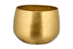 Indoor Planters^Nkuku Atsu Brass Planter