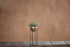 Decorative Home Accessories|Indoor Planters^Nkuku Atsu Brass Planter Stand