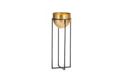 Decorative Home Accessories|Indoor Planters^Nkuku Atsu Brass Planter Stand