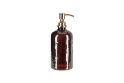 Bathroom Accessories^Nkuku Avamali 1 Litre Recycled Glass Refill Bottle - Plain