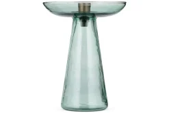 Decorative Home Accessories|Candlesticks^Nkuku Avyn Recycled Glass Candle Holder - Sage Green