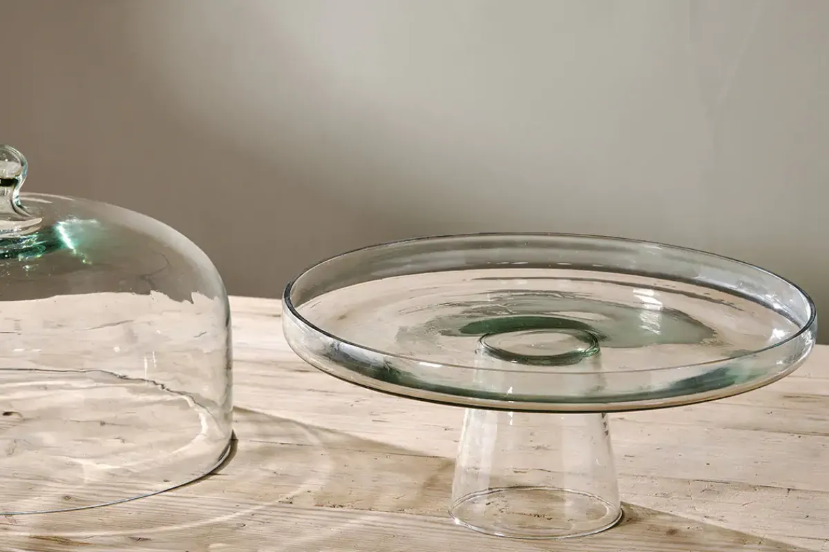 Pantry|Kitchen Storage^Nkuku Banjara Glass Dome Cake Stand
