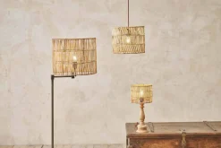 Lampshades|Pendant Shades^Nkuku Banso Wicker Lampshade - Natural - Medium