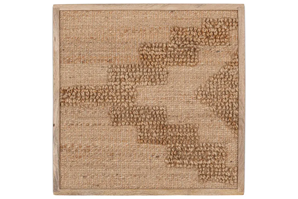 Decorative Home Accessories|Wall Art^Nkuku Bawal Hemp & Jute Wall Art - Natural