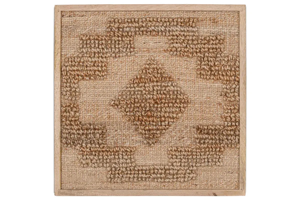 Decorative Home Accessories|Wall Art^Nkuku Bawal Hemp & Jute Wall Art - Natural