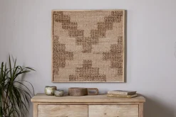 Wall Art^Nkuku Bawal Wall Art - Cross - Natural
