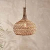 Lampshades|Pendant Shades^Nkuku Beru Rattan Lampshade - Conical - Large