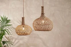Lampshades|Pendant Shades^Nkuku Beru Rattan Lampshade - Conical - Large