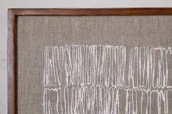 Wall Art^Nkuku Birala Hand Stitched Wall Art - Natural