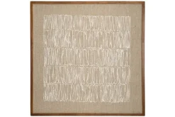Wall Art^Nkuku Birala Hand Stitched Wall Art - Natural