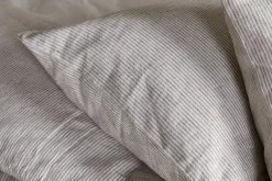 Bedroom Textiles|Bedroom^Nkuku Borba Hemp & Cotton Housewife Pillowcases - Espresso