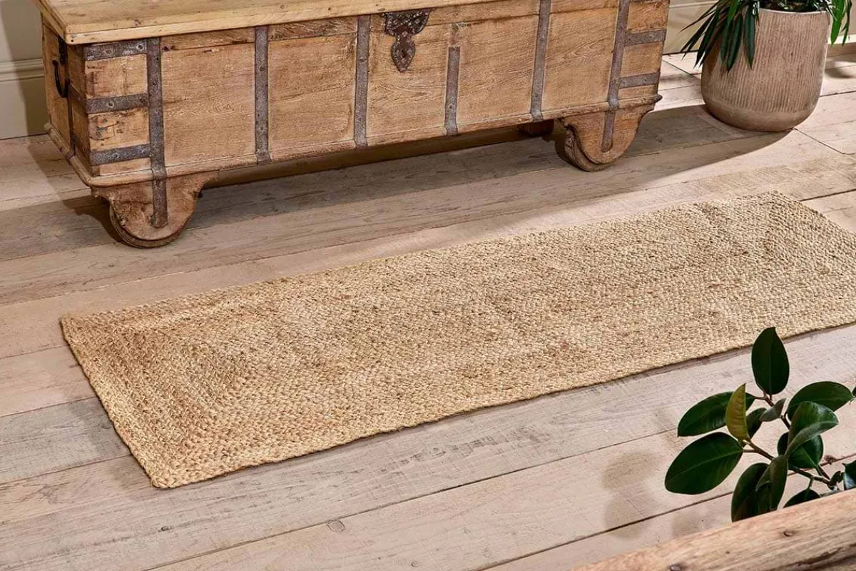 Runners^Nkuku Braided Hemp Floor Runner