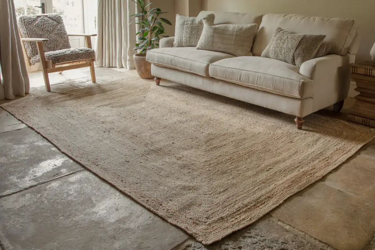 Rugs^Nkuku Braided Hemp Rug - Natural - Extra Large
