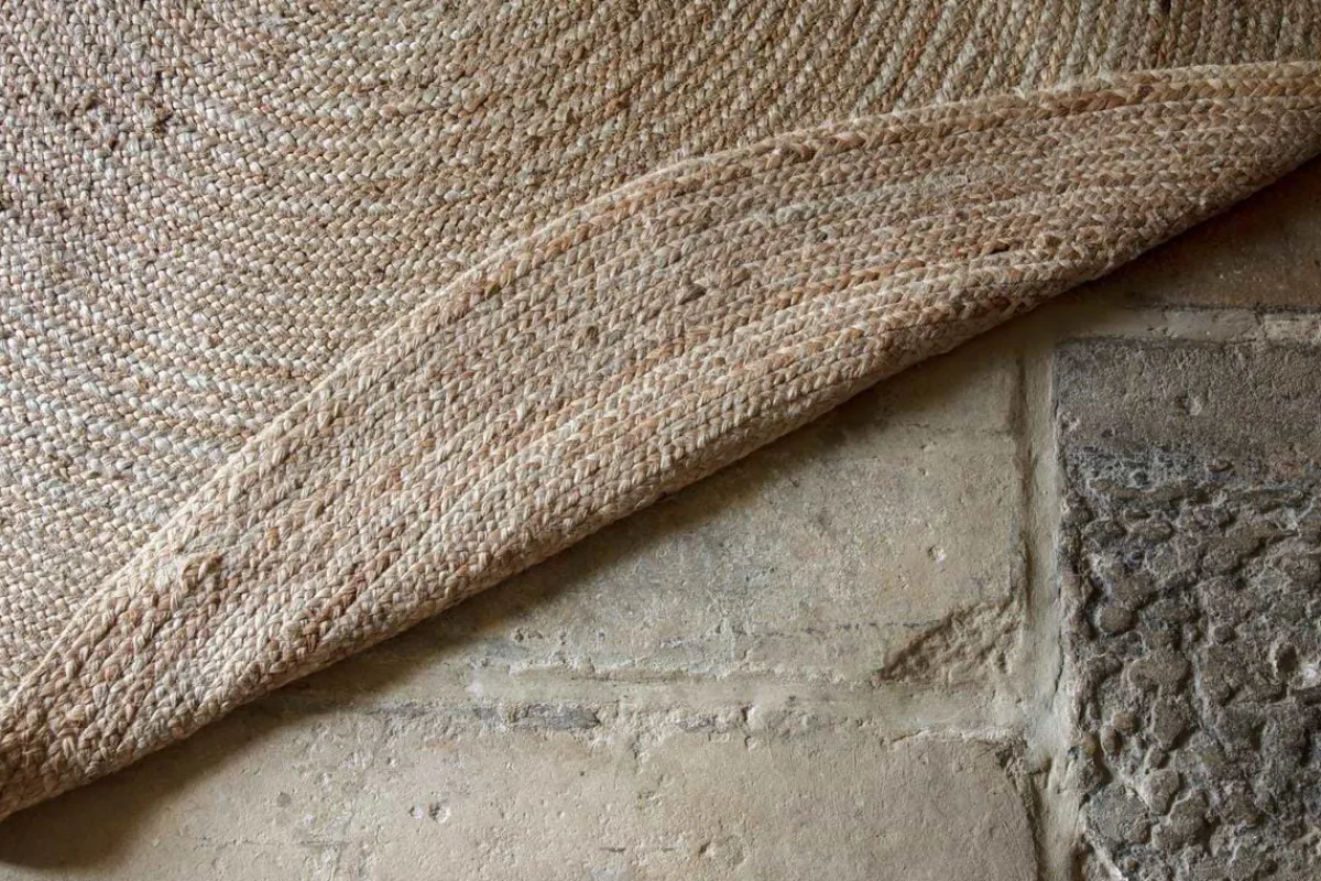 Rugs^Nkuku Braided Hemp Rug - Round