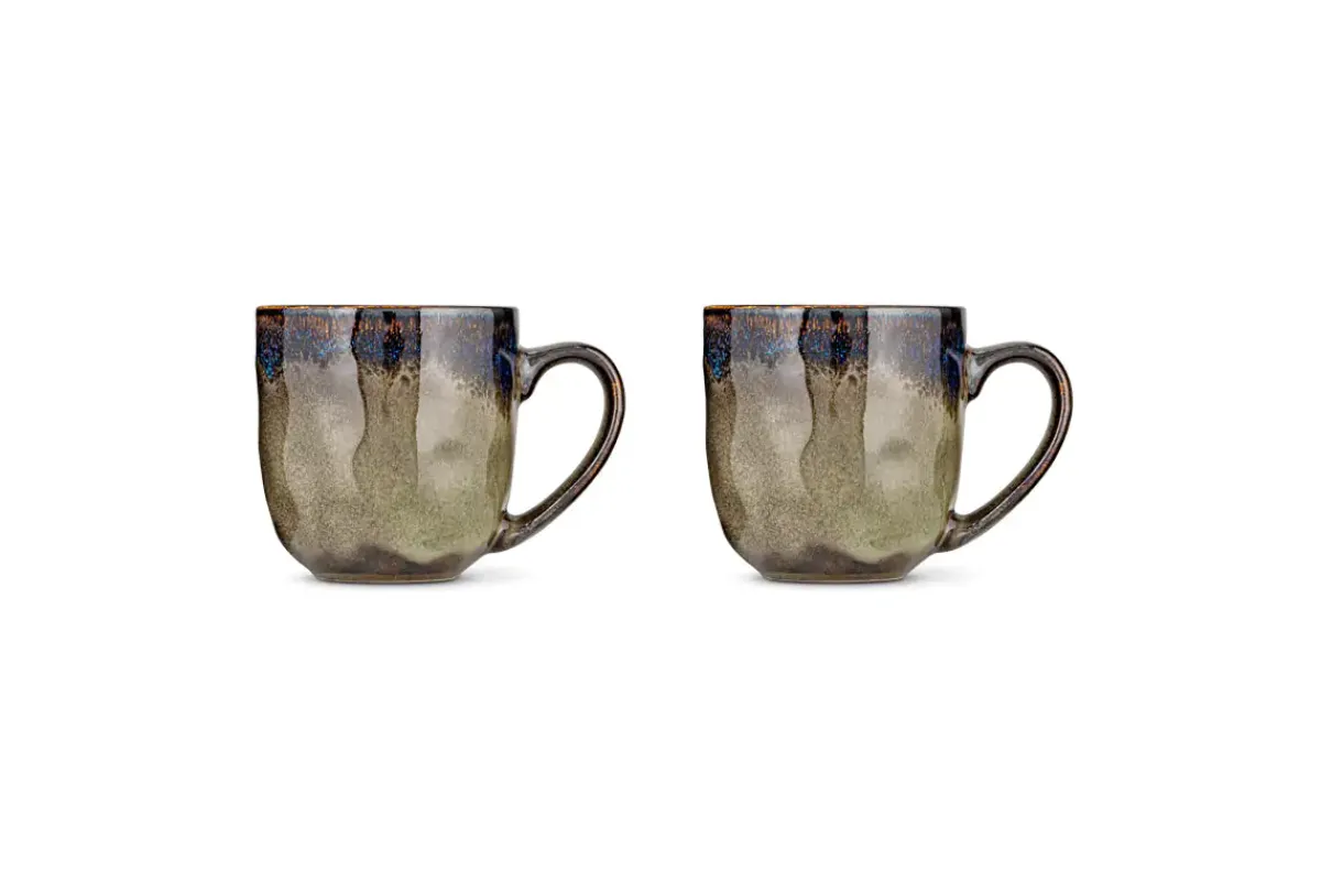Mugs^Nkuku Cali Mugs - Earth Blue (Set of 2)