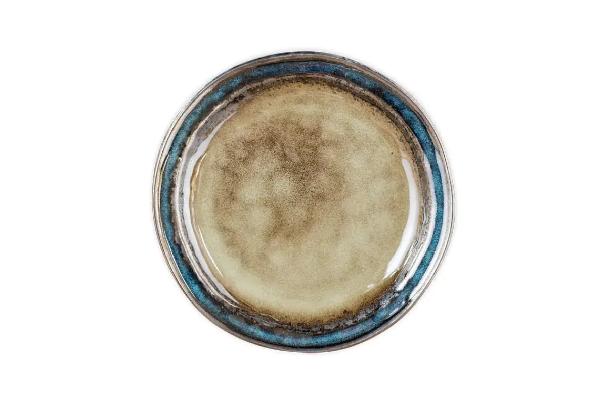 Plates^Nkuku Cali Side Plate - Earth Blue